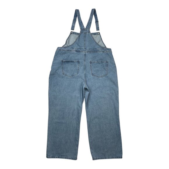 Shiny By Nature Denim Overalls 2XL XXL Blue - Picture 11 of 12